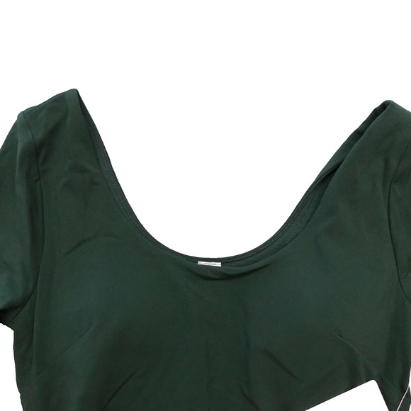 New Lululemon Size 4 Align Short Sleeve Dress 3" Liner Nulu LGYG Legacy Green - Picture 3 of 12